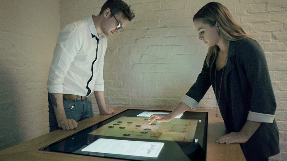 Lincoln Castle Interactive Tables